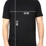 Basic T-shirt Siyah - Baskılı (Özelleştirilebilir) - istecanta.com