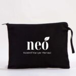 Clutch Bag Without Stars - Black 25x18 cm (Customizable) - istecanta.com