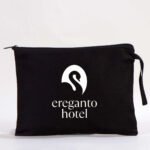 Astarsız Çanta - Siyah 25x18 cm (Customizable) - istecanta.com