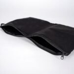 Dirty - Clean Zippered Travel Bag, Black, 45x27 cm, Organizer Bag, Laundry Bag (Customizable) - istecanta.com