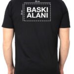 Basic T-shirt Siyah - Baskılı (Özelleştirilebilir) - istecanta.com