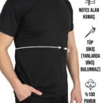 Baskılı Promosyon Tişört Siyah Renk - istecanta.com