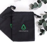 Black Cloth Bag 10x13 cm (Customizable) - istecanta.com