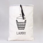 Black Tote Bag with Ribbon - 30x40 cm (Customizable) - istecanta.com