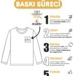 Baskılı Sweatshirt - 3 İplik, Şardonsuz ( Özelleştirilebilir) - istecanta.com